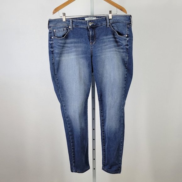 torrid Denim - TORRID skinny jeans blue Sz 18